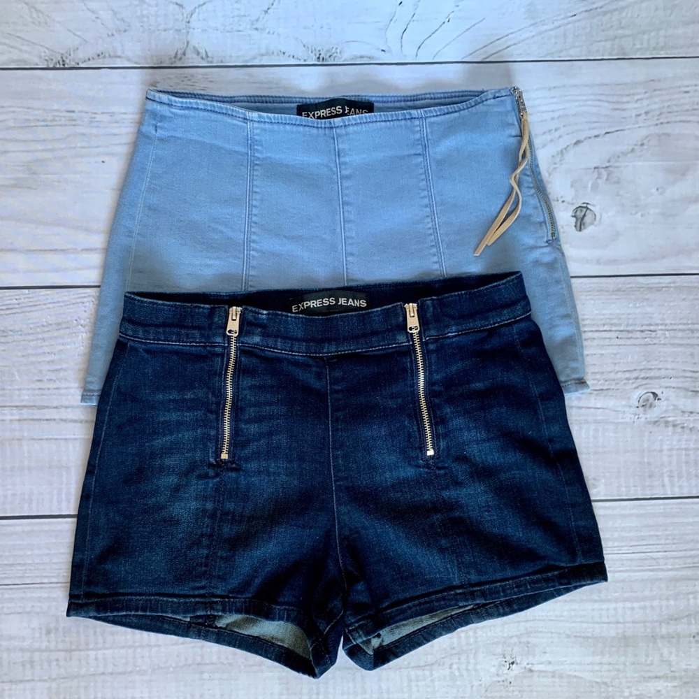 2 EXPRESS Denim Shorts | Size 6